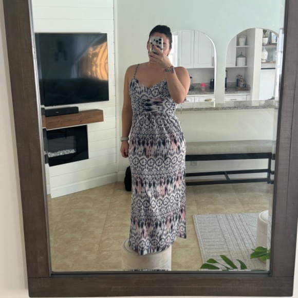 Multicolored maxi dress - Picture 2 of 2